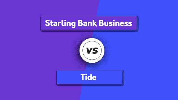 Starling Bank Business vs Tide graphic
