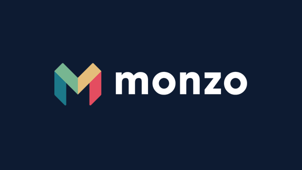 Monzo Logo, with abstract 4 color avatar.