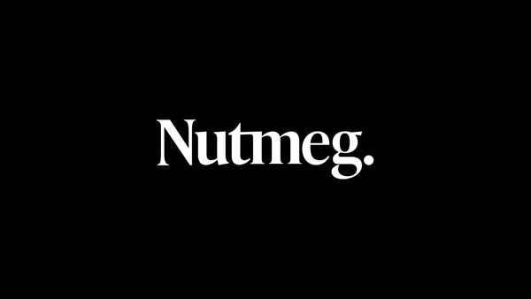 Nutmeg brand logo - cash isa vs stocks and shares isa