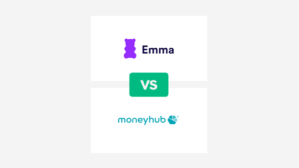 emma vs moneyhub - company logos