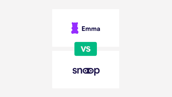 emma vs snoop - company logos