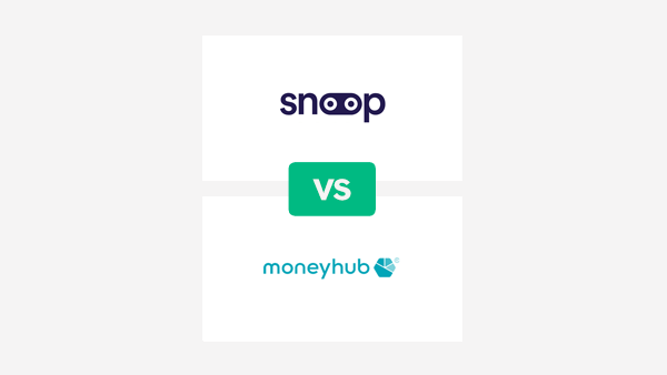 snoop vs moneyhub - company logos