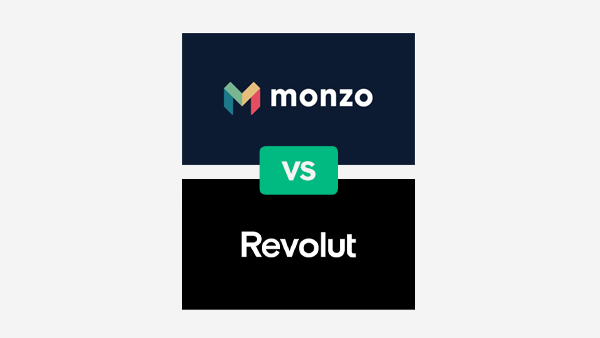 Monzo vs Revolut - Brand logos