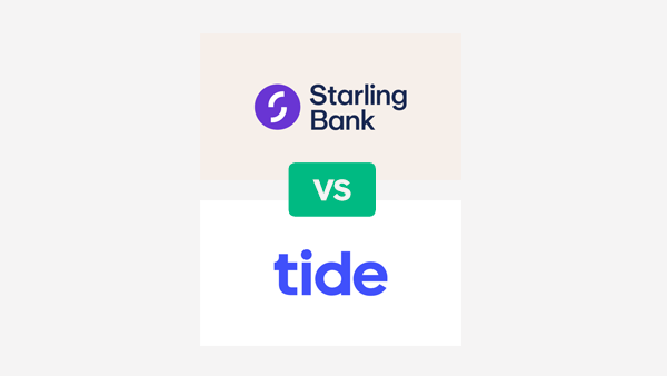 Starling Bank and Tide brand logos