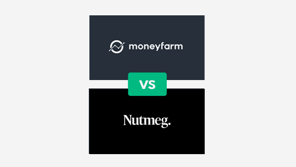 Moneyfarm and Nutmeg brand logos