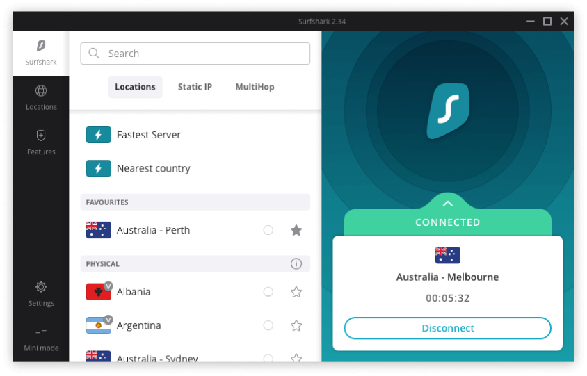 Surfshark Windows App Preview - surfshark vpn review